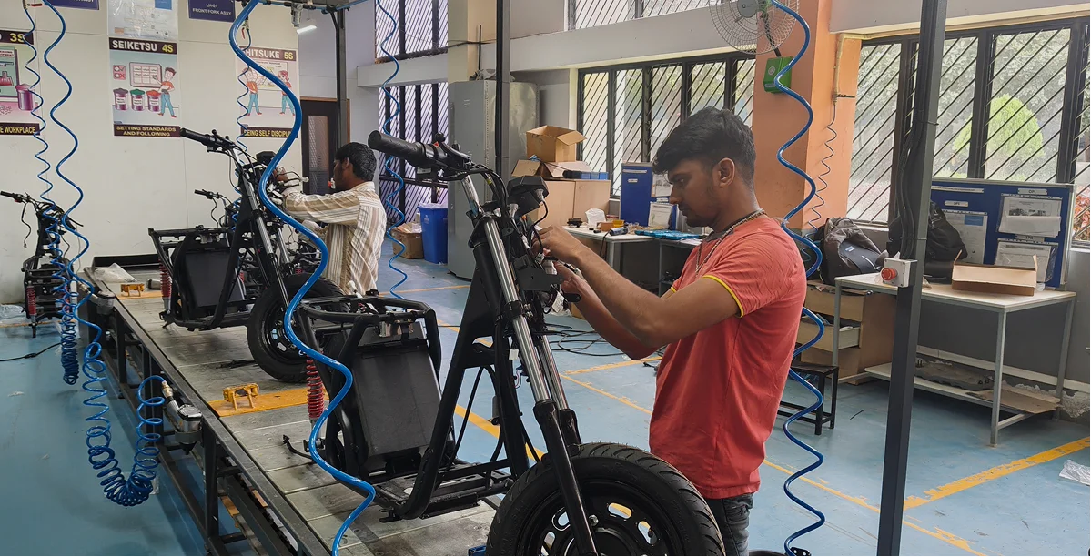 Manufacturing AKX Vehicle